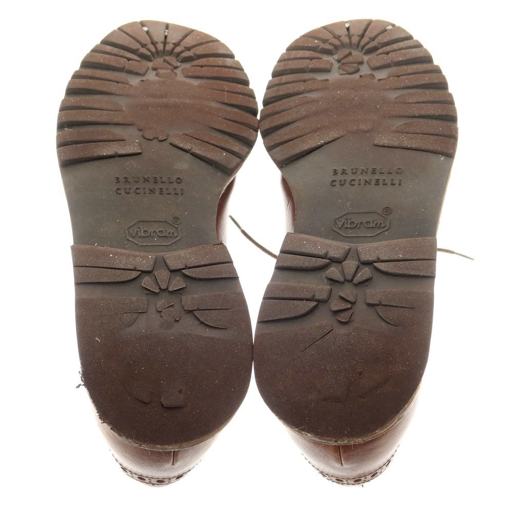 中古】ブルネロクチネリ Brunello Cucinelli メダリオンプレーントゥ 