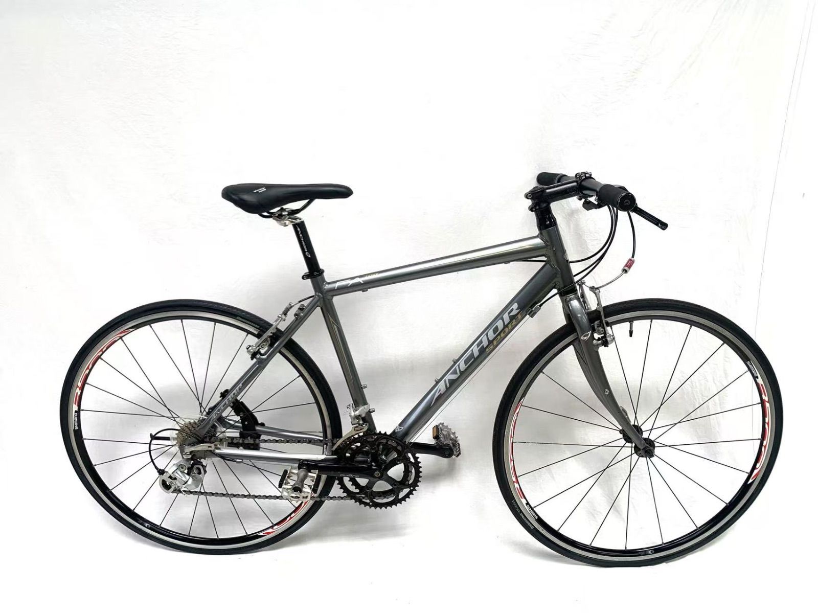 BRIDGESTONE クロスバイク ANCHOR FA700 超軽量10.3キロ SHIMANO 2X8S 16速 ZJ9402