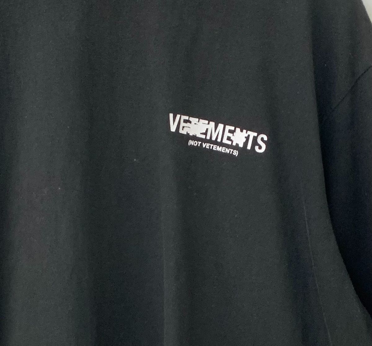 MASTER NUMBER マスターナンバー Tシャツ NOT VETEMENTS ビッグ 