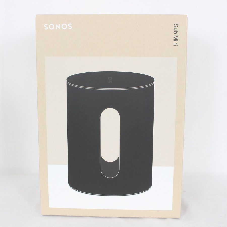 【新品・未使用】Sonos Sub Mini SUBM1JP1BLK Amazon.co.jp: Sonos ソノス サブ Sub Mini ミニ Subwoofer サブ