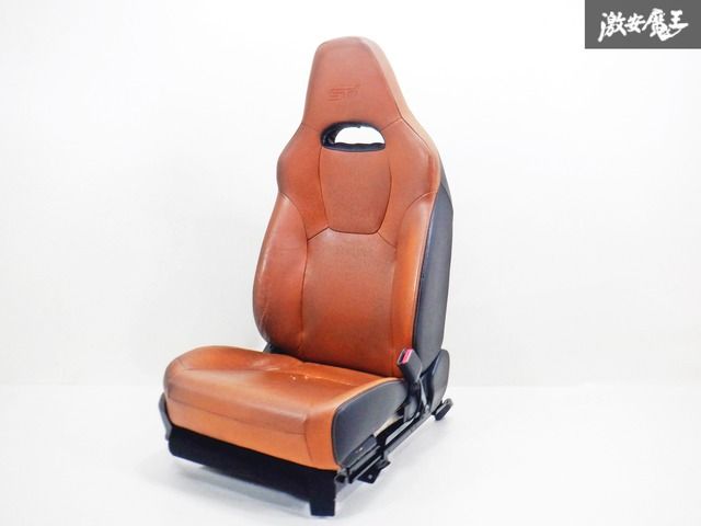 スバル純正 GVF インプレッサ WRX STI フロント 電動 レーザー パワーシート ドライバーズシート 右 右側 運転席側 シートレール 付 棚42