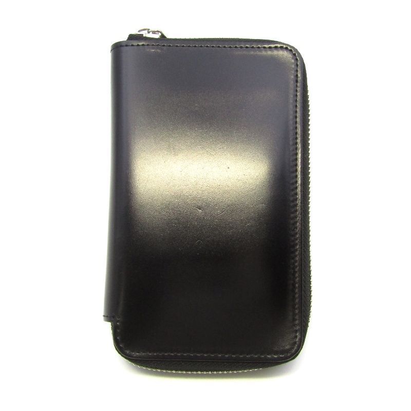ITTI イッチ ミディアム財布 CRISTY SMART MID WLT.5 CARNO ITTI-WLT-006.5-B-BK ラウンドファスナー ブラック 黒 24004349