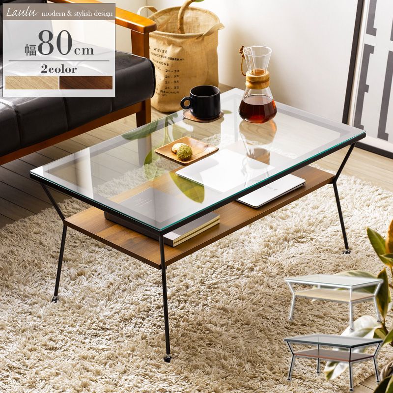 □カッテラン・イタリア□ATLASガラス センターテーブル モダン