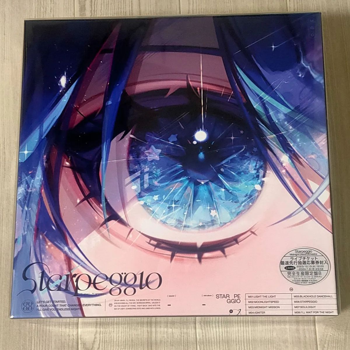 Starpeggio CD+Cassette+グッズ完全生産限定盤Bタワレコ限定MidnightG