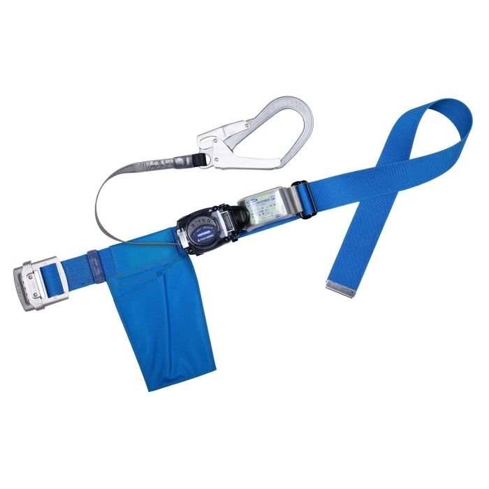 2営業日で発送 藤井電工 Fujii Denko ツヨロン 胴ベルト型墜落制止用器具 TB-RL-593 リトラ ロックなし アルミ軽量タイプ 青 Lサイズ TBRL593BL4LBP 4062