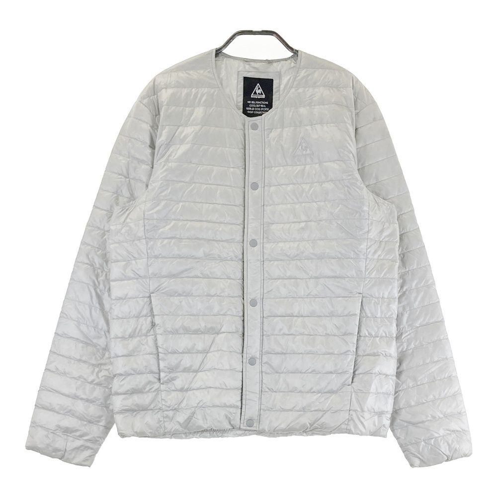 サイズ：L LE COQ GOLF ルコックゴルフ ダウンジャケット グレー系 [240101386959] ゴルフウェア メンズ ストスト