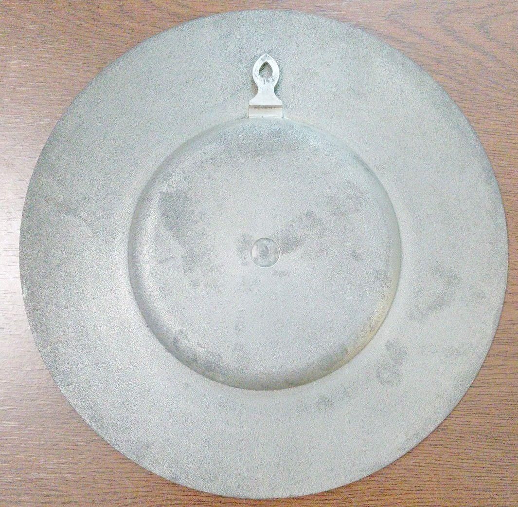 PEWTER 飾り皿  十字 聖書 キリスト 錫製 細密彫刻　ピューター PEWTER 飾り皿 十字 聖書 キリスト 錫製 細密彫刻 ピューター