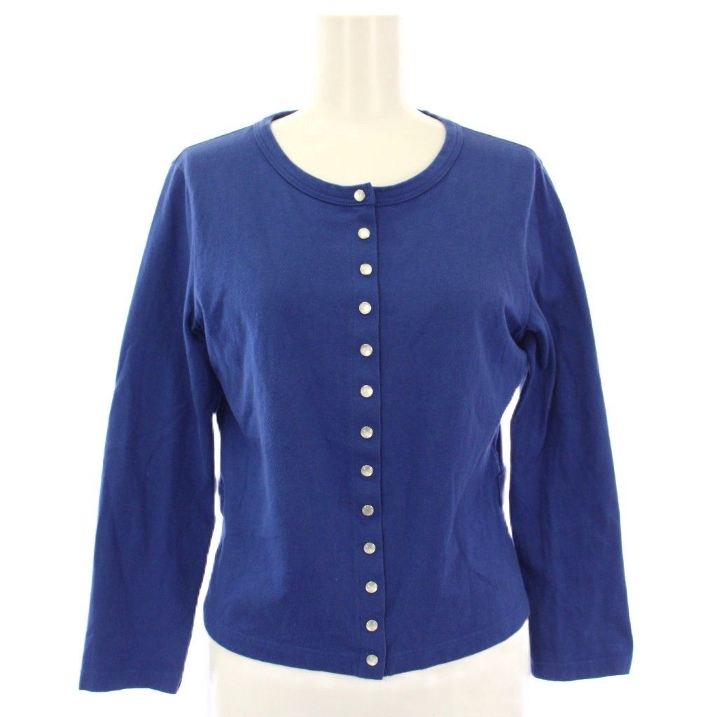 アニエスベー agnes b. プレッションカーディガン 長袖 T2