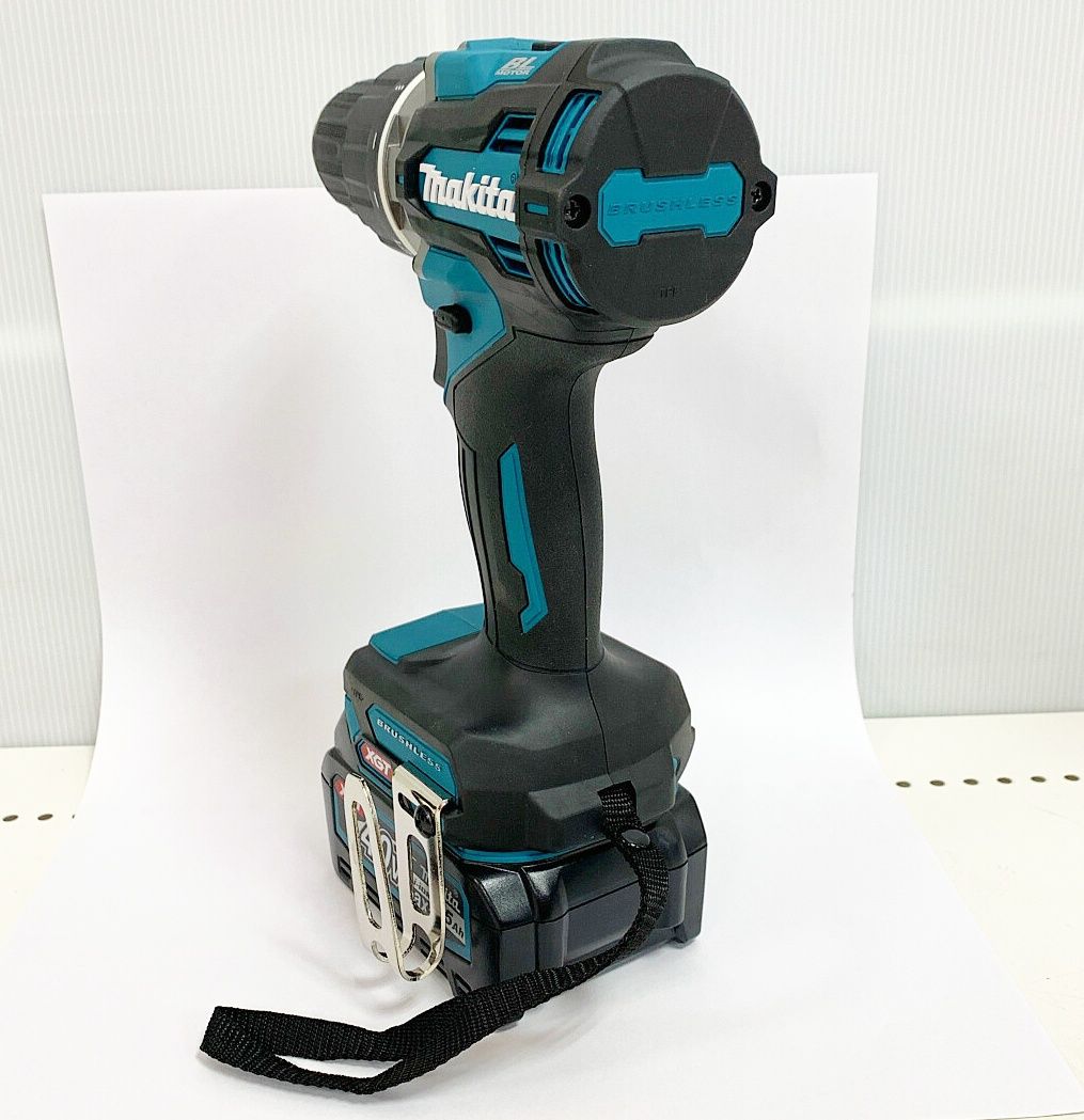 ♭♭MAKITA マキタ 充電式ドライバドリル 40V DF002GRDX ブルー 充電器 ...