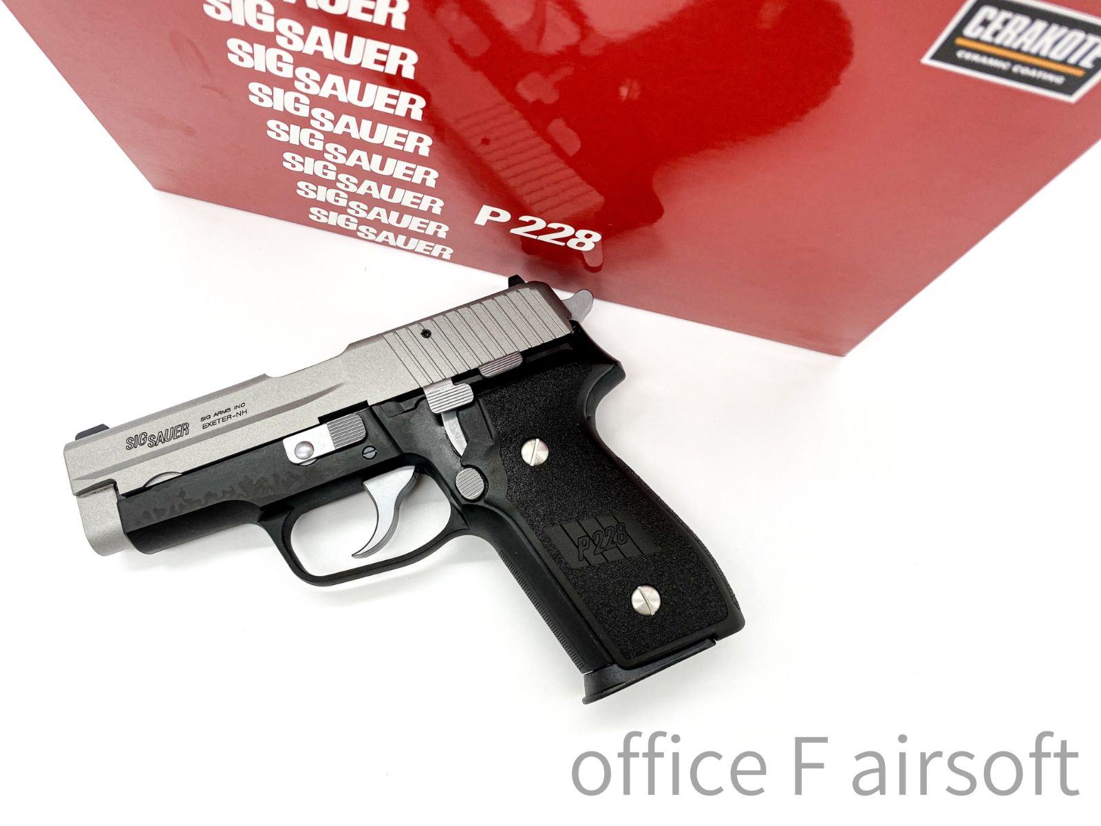 TANAKA WORKS タナカ P228 ツートン Evo2 オールHW モデルガン 4537212012690