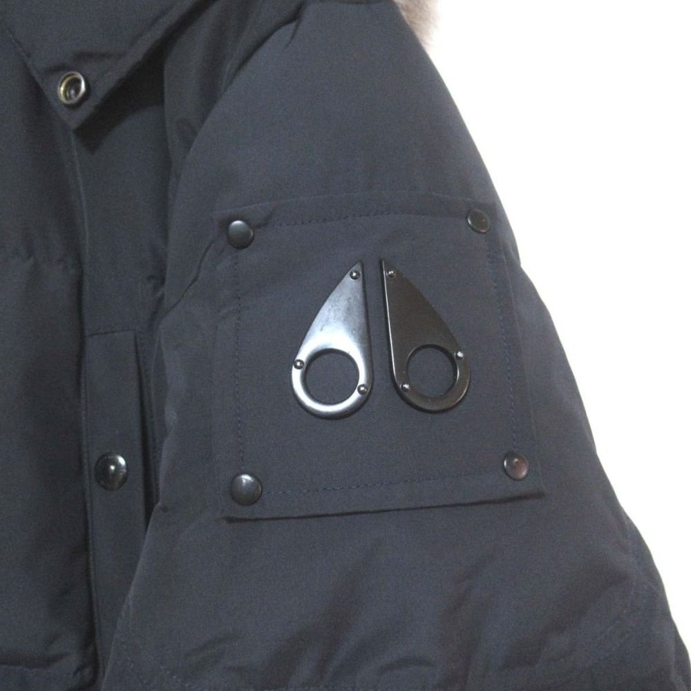 美品 MOOSE KNUCKLES ムースナックルズ ブルーフォックスファー  