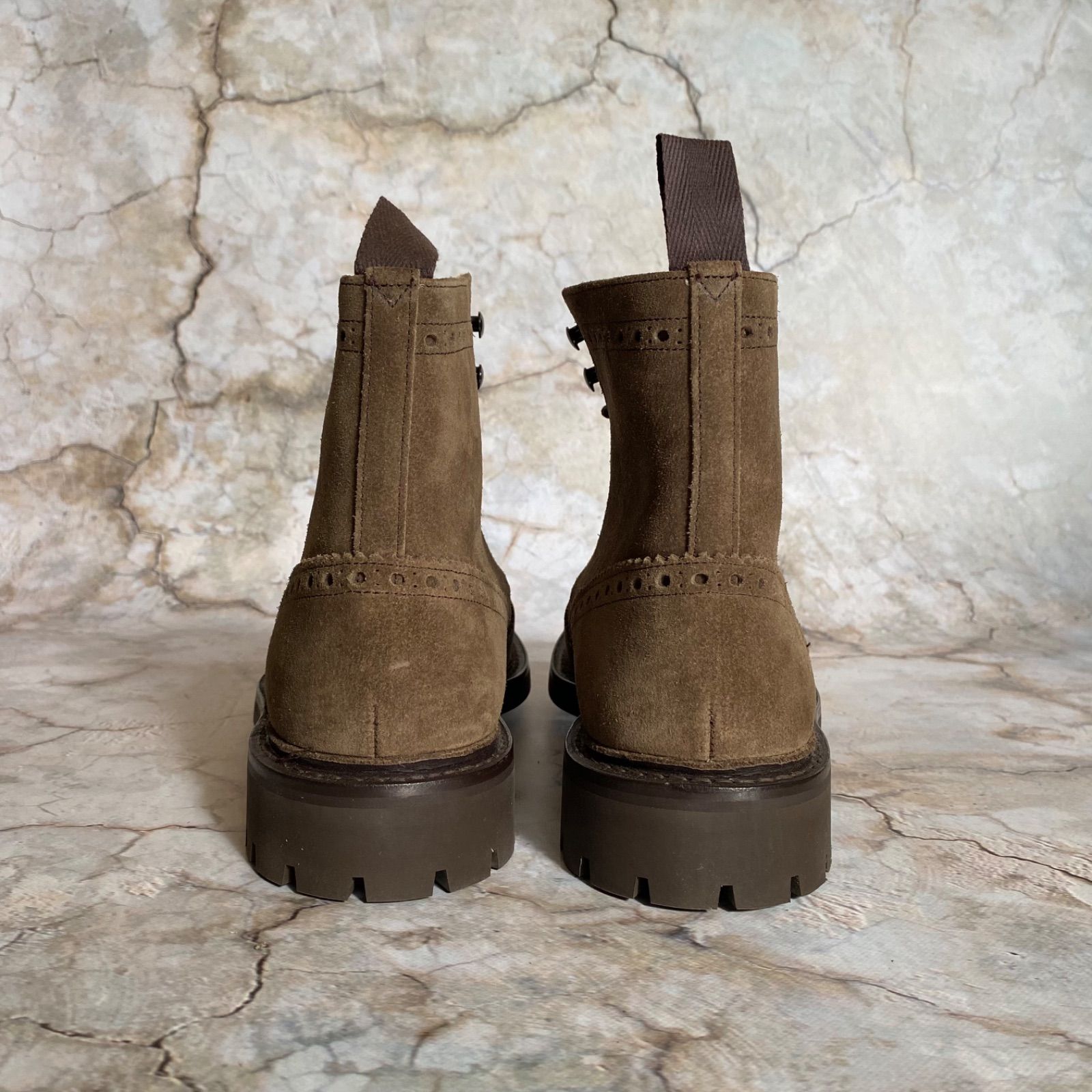 新品 Church's マクファーレン2 フルブローグダービーブーツ スエード 新品 Church's マクファーレン2 フルブローグダービーブーツ スエード