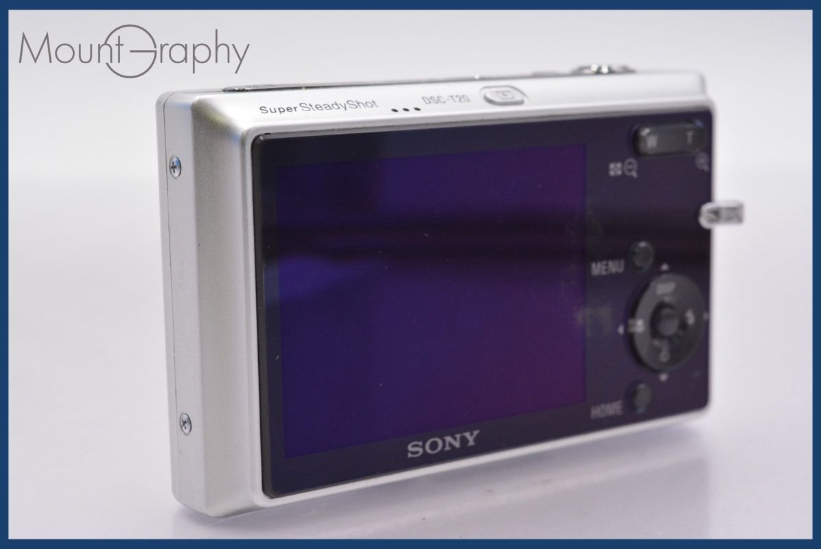 ★極上美品★ ソニー SONY Cyber-shot DSC-T20 3x バッテリー付属 ★完動★同梱可 #mj5650 ☆極上美品☆ ソニー SONY Cyber-shot DSC-T20 3x バッテリー付属 ☆完