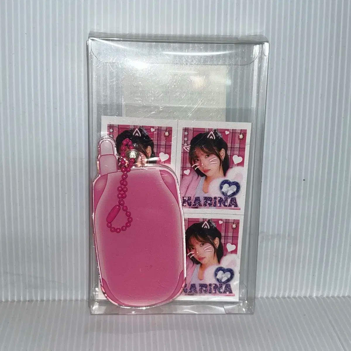 aespa ソウル ポップアップ ケースキーリング セット カリナ