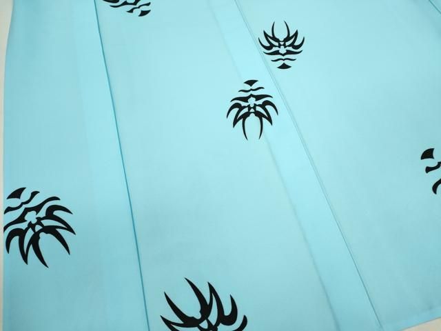 平和屋着物▽小紋 単衣 熊取 洗える着物 CAAV9540ze