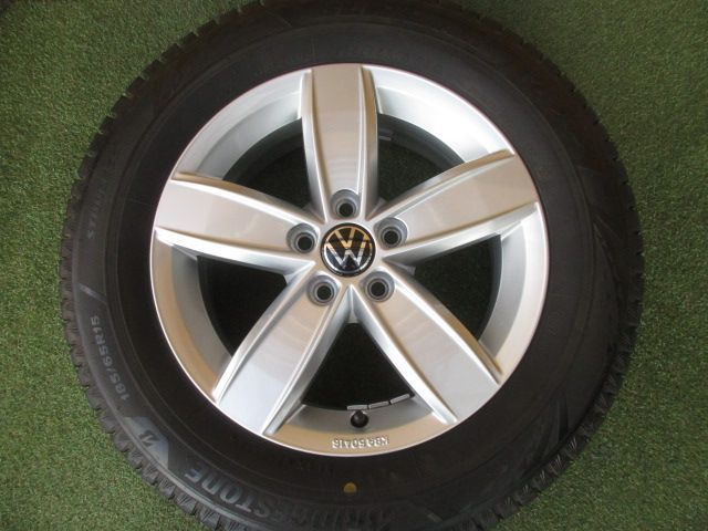 み VW純正 ポロ 185 65R15 スタッドレスタイヤ４本SET AW型
