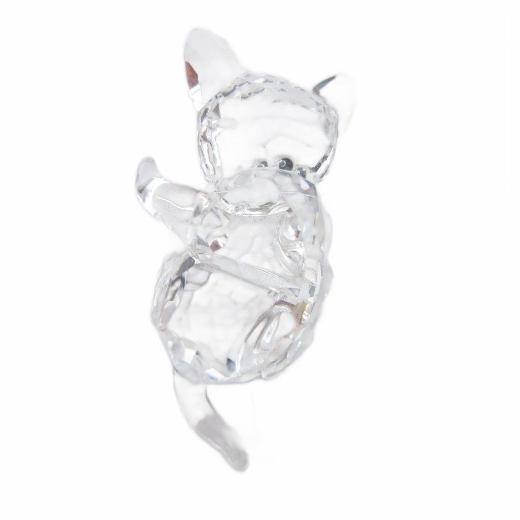 スワロフスキー SWAROVSKI クリスタル 子猫 キャット ボール 置物 