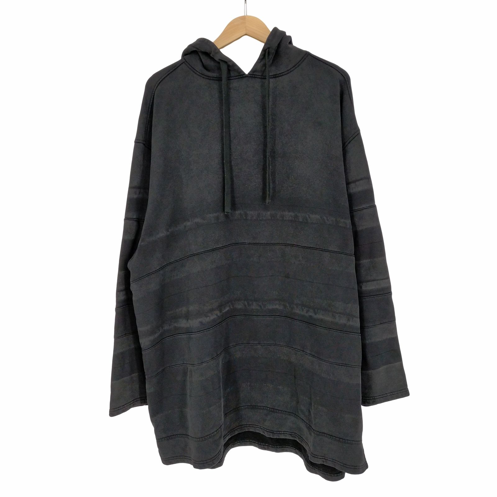 バレンシアガ BALENCIAGA ストーンウォッシュ 切り替え ボーダー 加工 