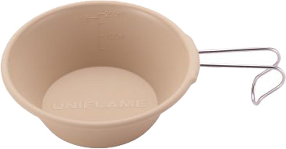 ユニフレーム UNIFLAME アウトドア カラシェラ ベージュ シェラカップ キャンプ 調理 容器 器具 道具 666685 -
