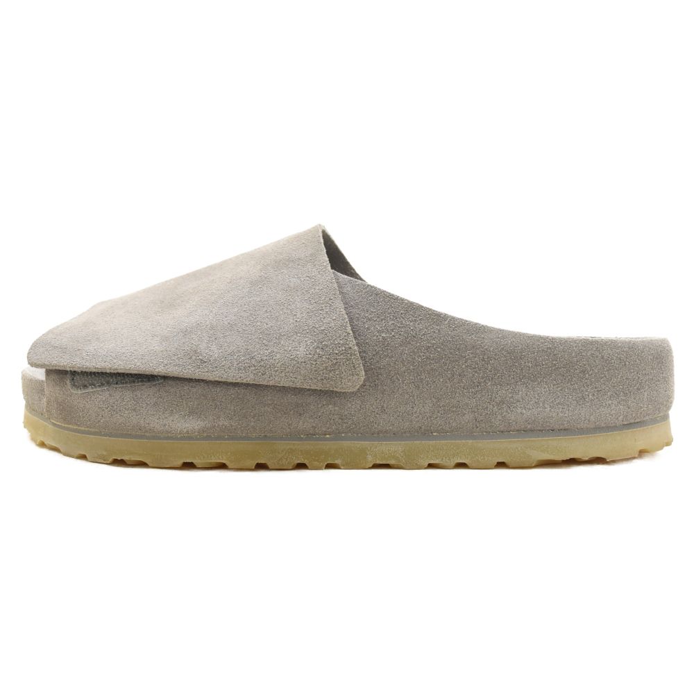 FEAR OF GOD フィアオブゴッド ×BIRKENSTOCK Los Feliz フィアオブゴッド ビルケンシュトック ベルクロストラップ スウェード サンダル 1024765 グレー FEAR OF GOD (フィアオブゴッド) ×BIRKENSTOCK Los Feliz フィアオブ