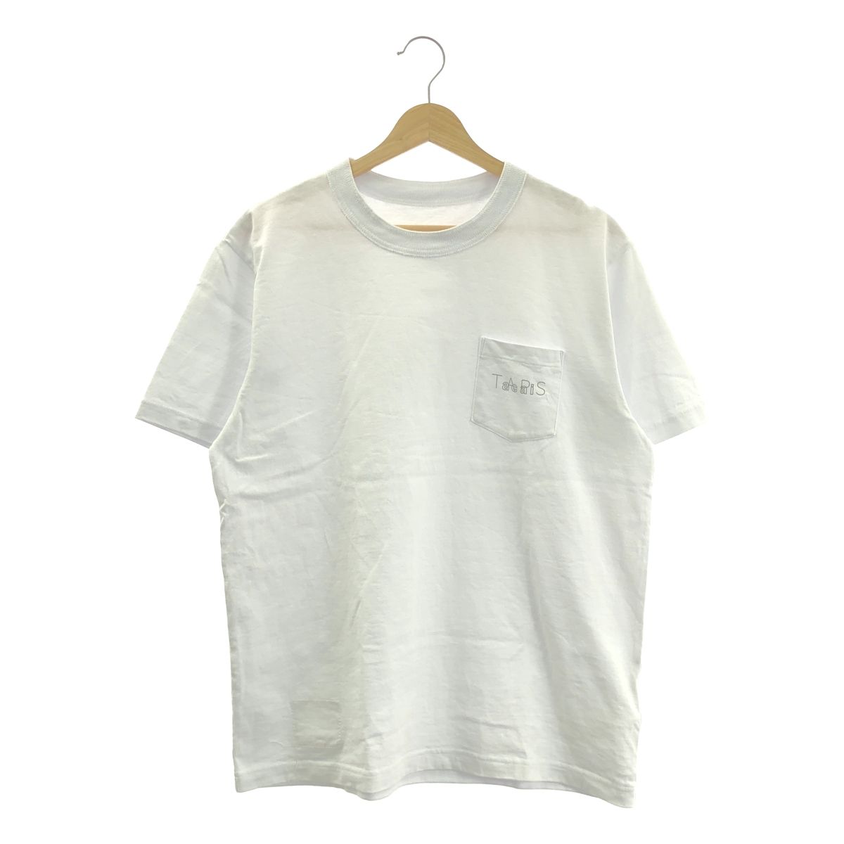 sacai | サカイ | 2025SS | ×WTAPS Embroidery T-Shirt 02 ロゴ 刺しゅう Tシャツ | 2 | ホワイト | メンズ