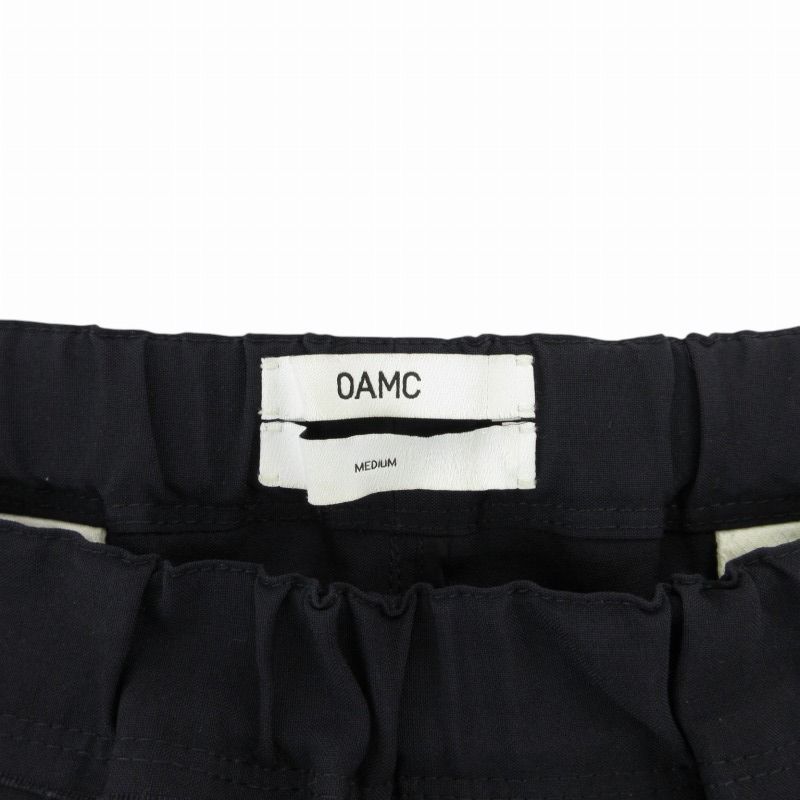 美品 OAMC drawcord パンツ L ブラック OAMC DRAWCORD PANTS - Unlimited lounge | ONLINESTORE