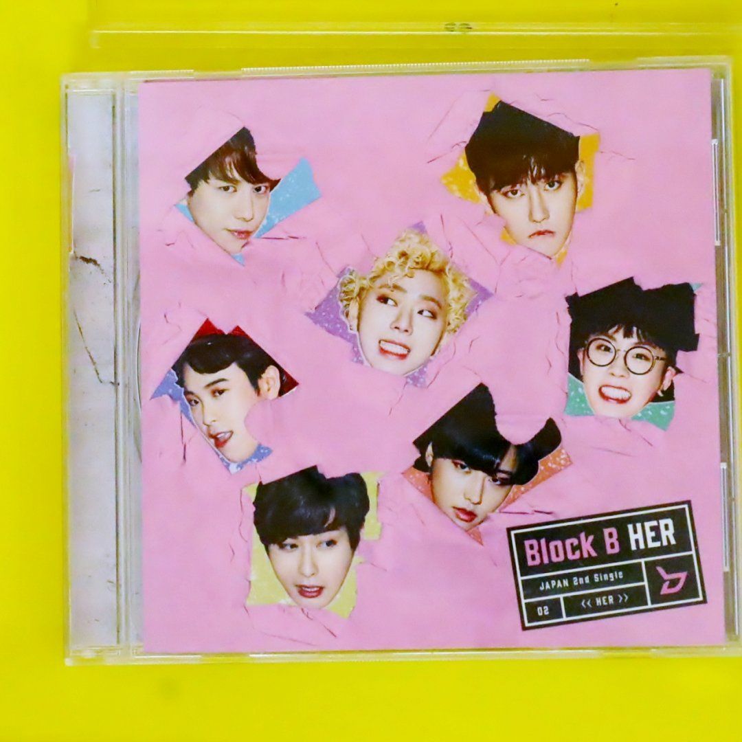 国内盤CD☆ブロック・ビー/Block B□ HER (Japanese Version) （通常盤 