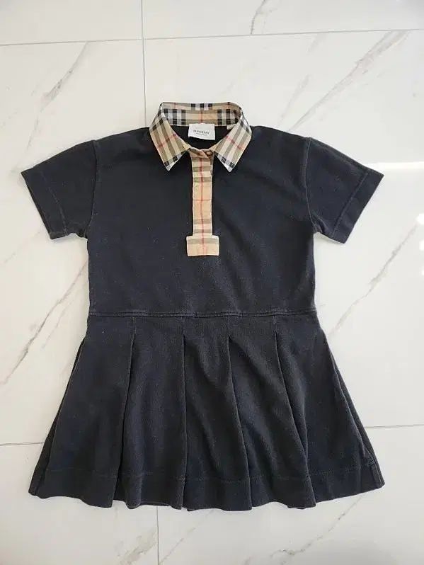 バーバリー　ワンピース　6Y  116センチ バーバリー キッズ ワンピース BURBERRY ブランド シャツドレス 子供服