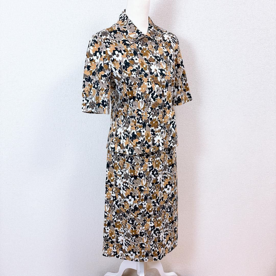 レリアン tessillario スカート セットアップ 11 花柄