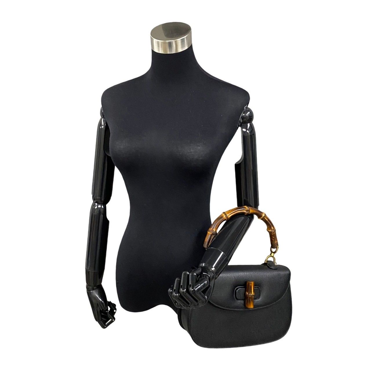 ほぼ未使用 希少品 GUCCI オールドグッチ グッチ バンブー ターン