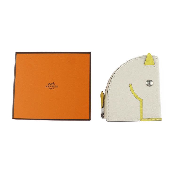 HERMES エルメス パドック コインカードケース ミニ財布 ホース 