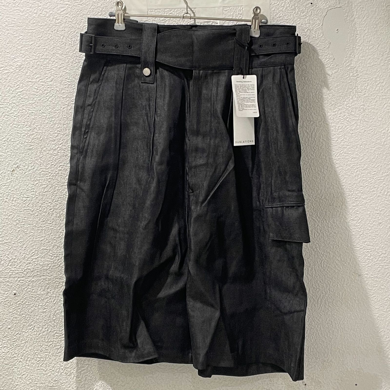 パンツ SUBLATIONS DENIM GURKHA SHORT PANTS DENIM GURKHA CARGO SHORT PANTS .11【CANYON BLACK】 – SUBLATIONS