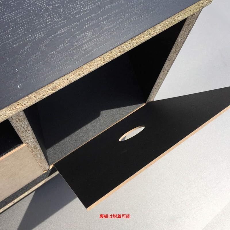 朝日木材加工 ベスト テレビ台 KAD style 52型 幅120㎝ ブラック