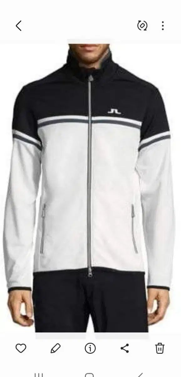 J.LINDEBERG J.リンドバーグ Tanaga ゴルフ スイング ジップアップ S|95