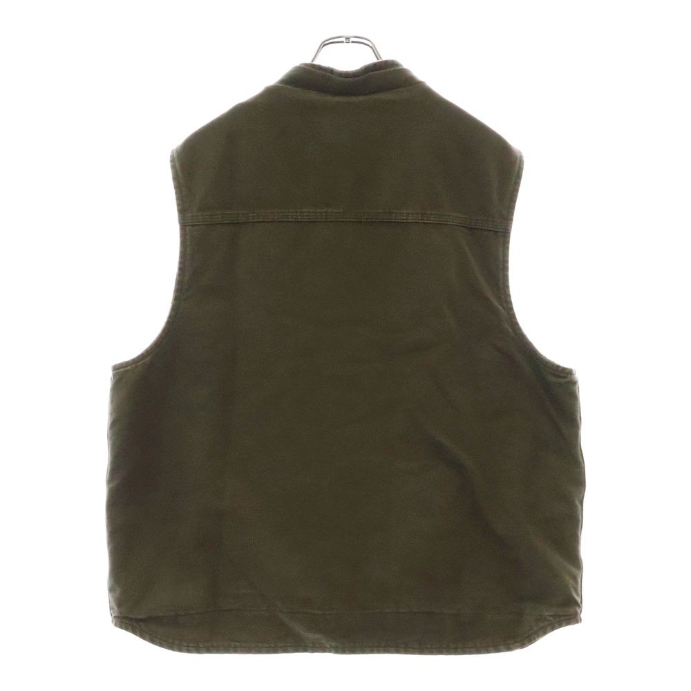 CARHARTT (カーハート) DUCK WORK VEST ジップアップ ダック生地 ボア