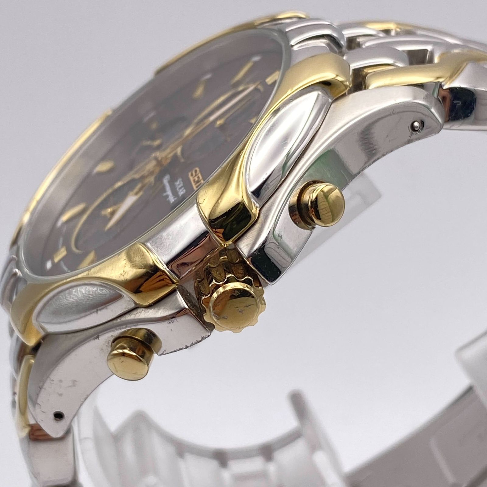 セイコー SEIKO ソーラー エクセルシオール Excelsior V172-0AK0 