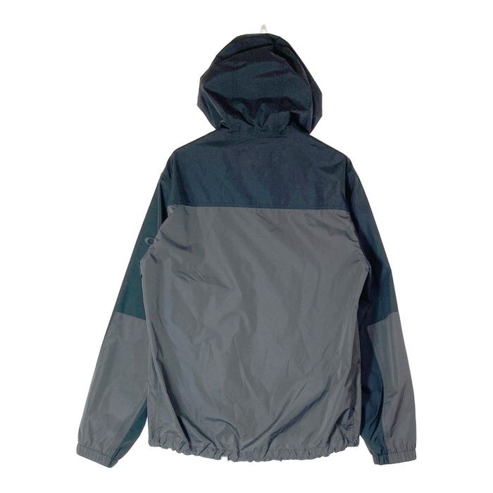 ★COACH コーチ F75707 Rain Reactive Windbreaker フード付きジャケット ウィンドブレーカー グレー sizeM