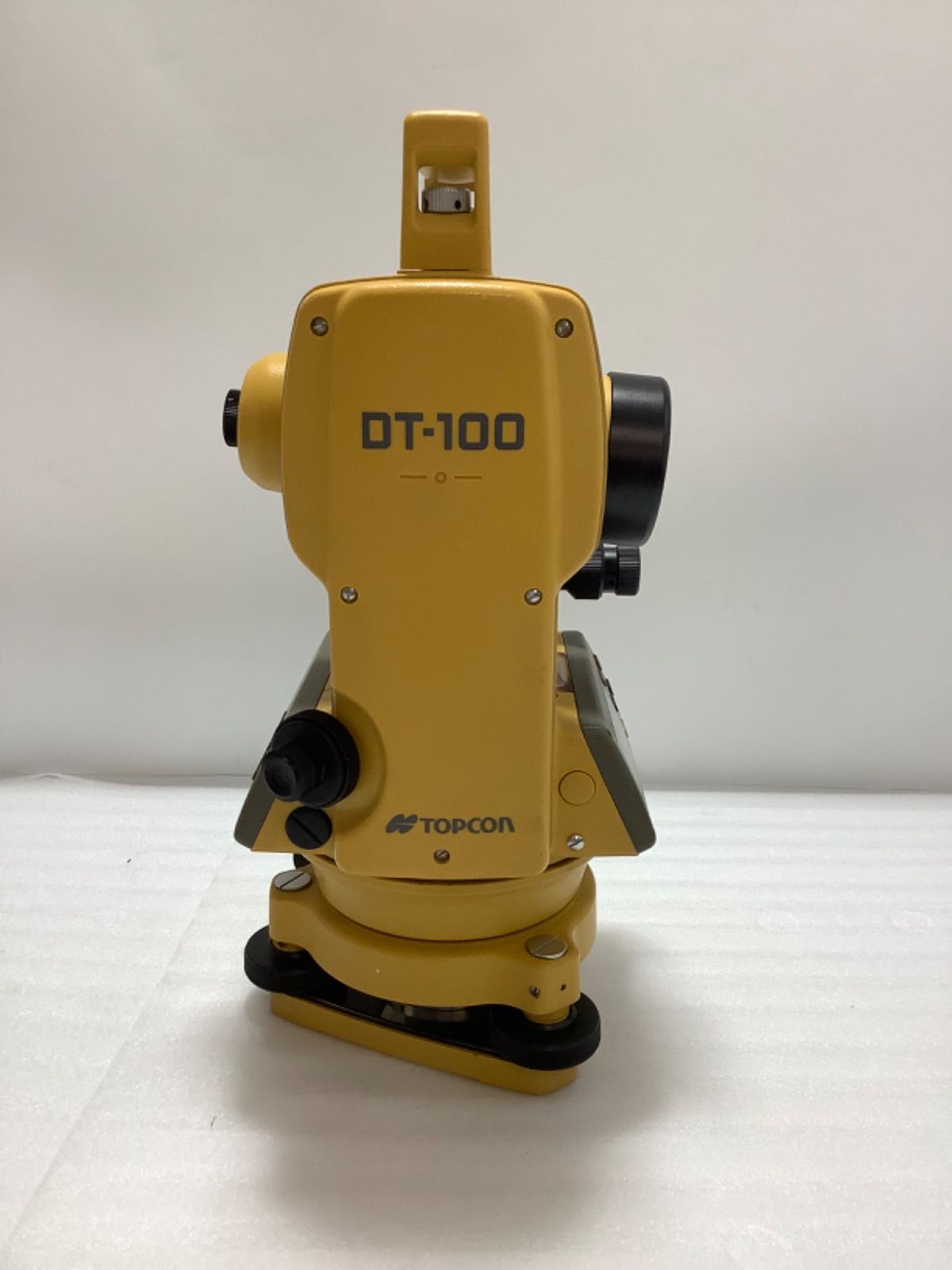 中古 TOPCON 電子セオドライト DT-120 測量器具 ケース付 イエロー▽ - メルカリ