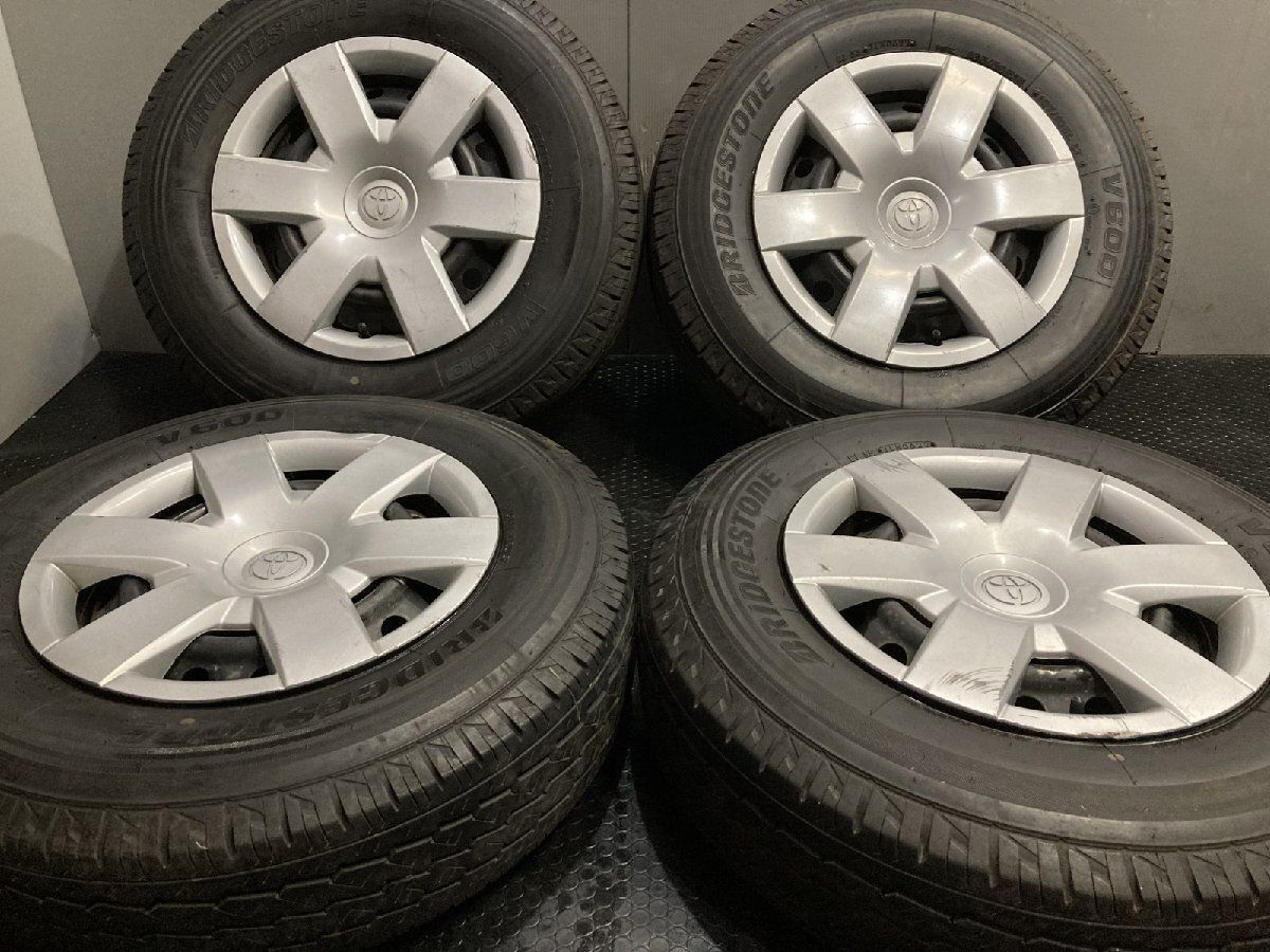 BS V600 195/80R15 107/105L LT】夏タイヤ【トヨタ 200系ハイエース  