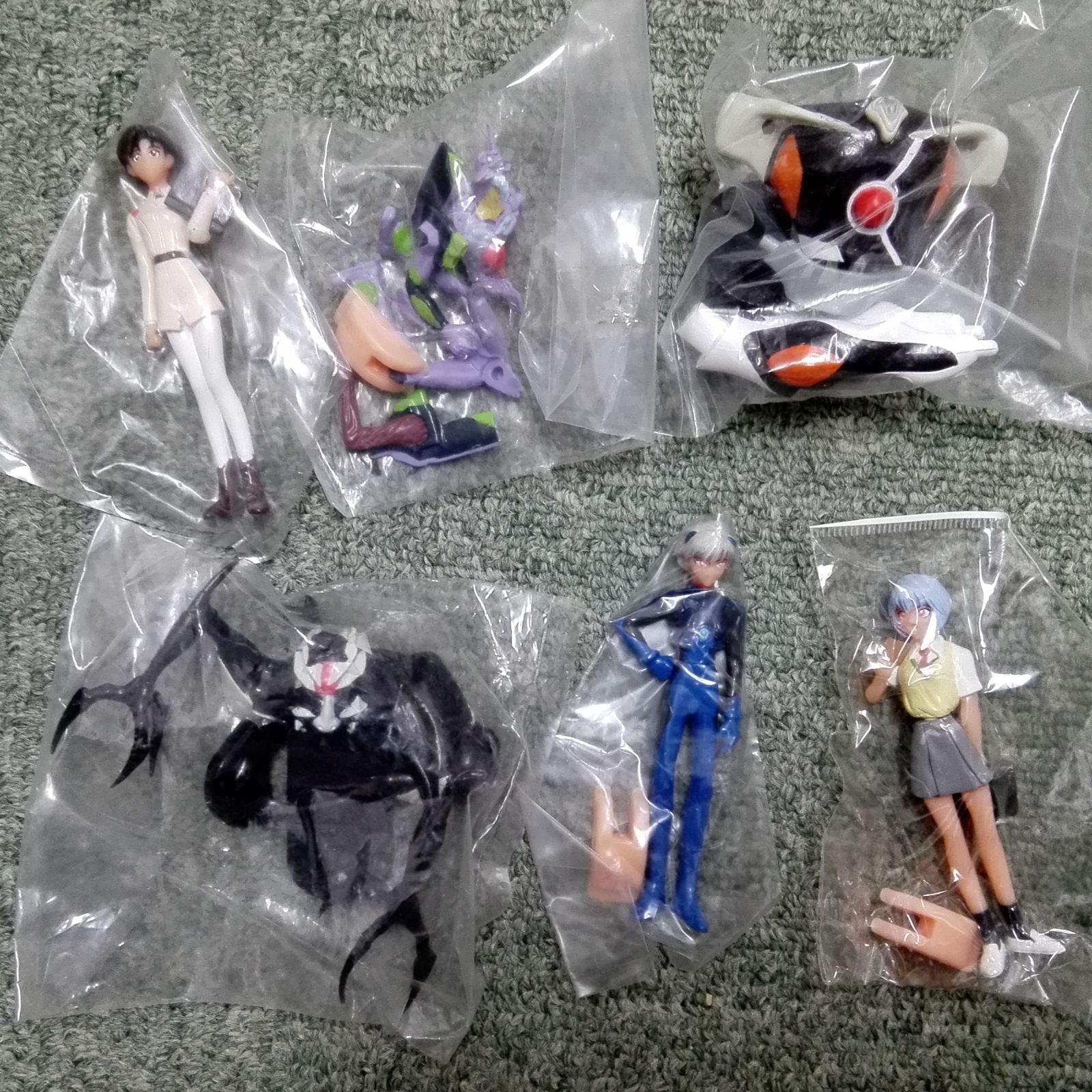 新世紀エヴァンゲリオン HG 第参弾 使徒、襲来 6種セット HGシリーズ 新世紀エヴァンゲリオン 第参弾 使徒、襲来 全6種
