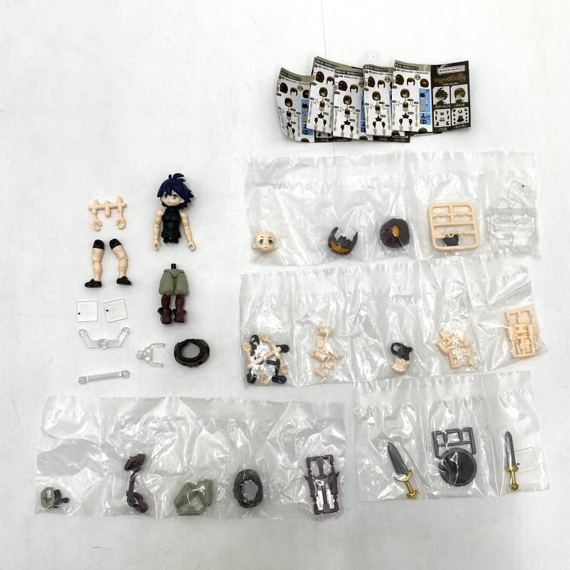 中古】【まとめセット】【一部組立済/未コンプリート】ガシャポン