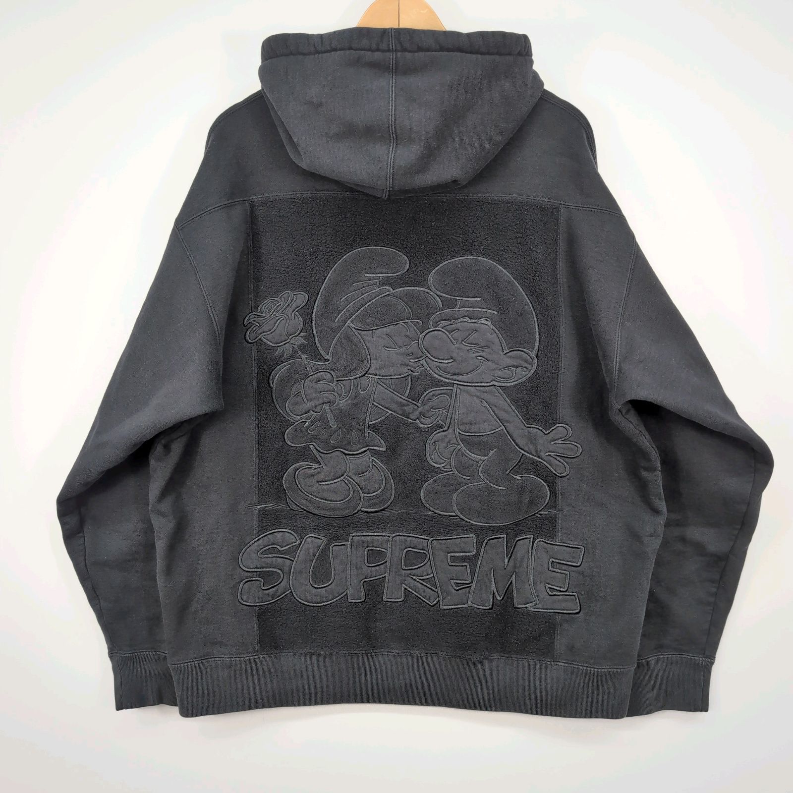 Supreme Smurfs Hooded Sweatshirt パーカー　M Supreme Smurfs Hooded Sweatshirt Black Men's - FW20 - US