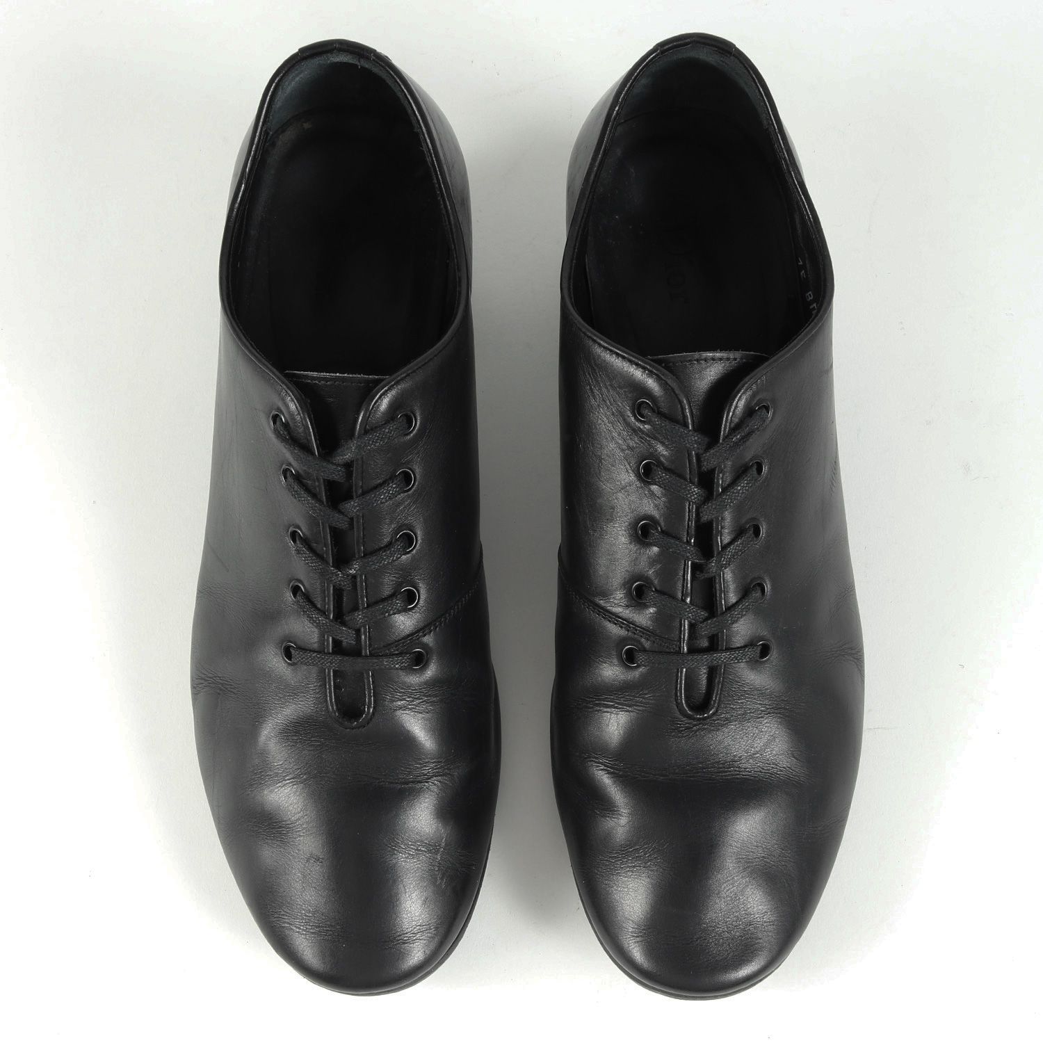 Dior HOMME ディオールオム レザー ヒール タンゴ シューズ 07SS 