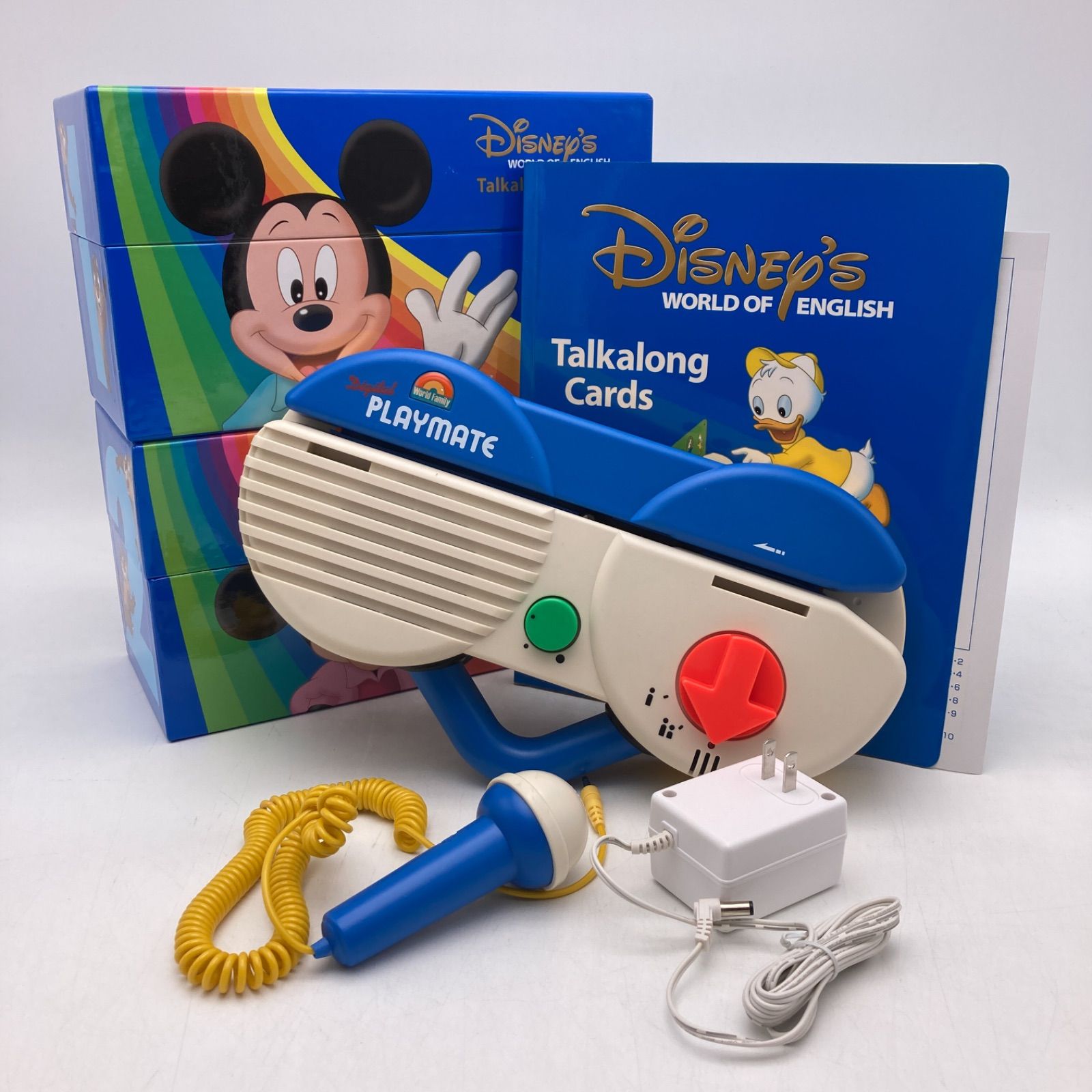 Disney英語システム　トークアロング　未開封あり DWE トークアロング カードほぼ未開封 両面デジタル ディズニー英語