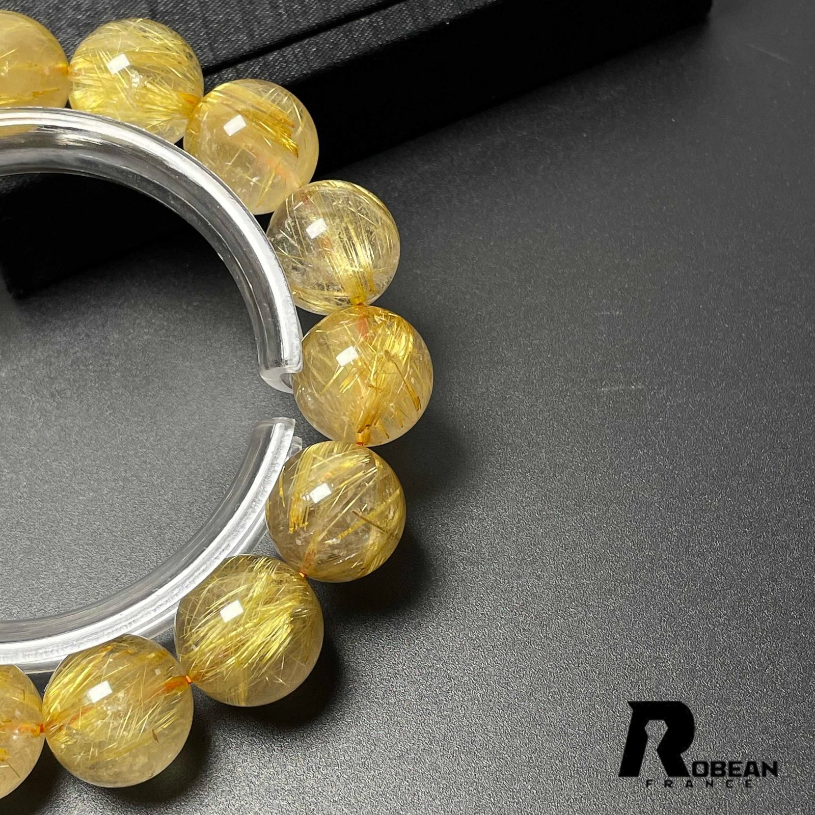 夢色 EU製 定価143万円☆ROBEAN・極!極満針ルチルクォーツ