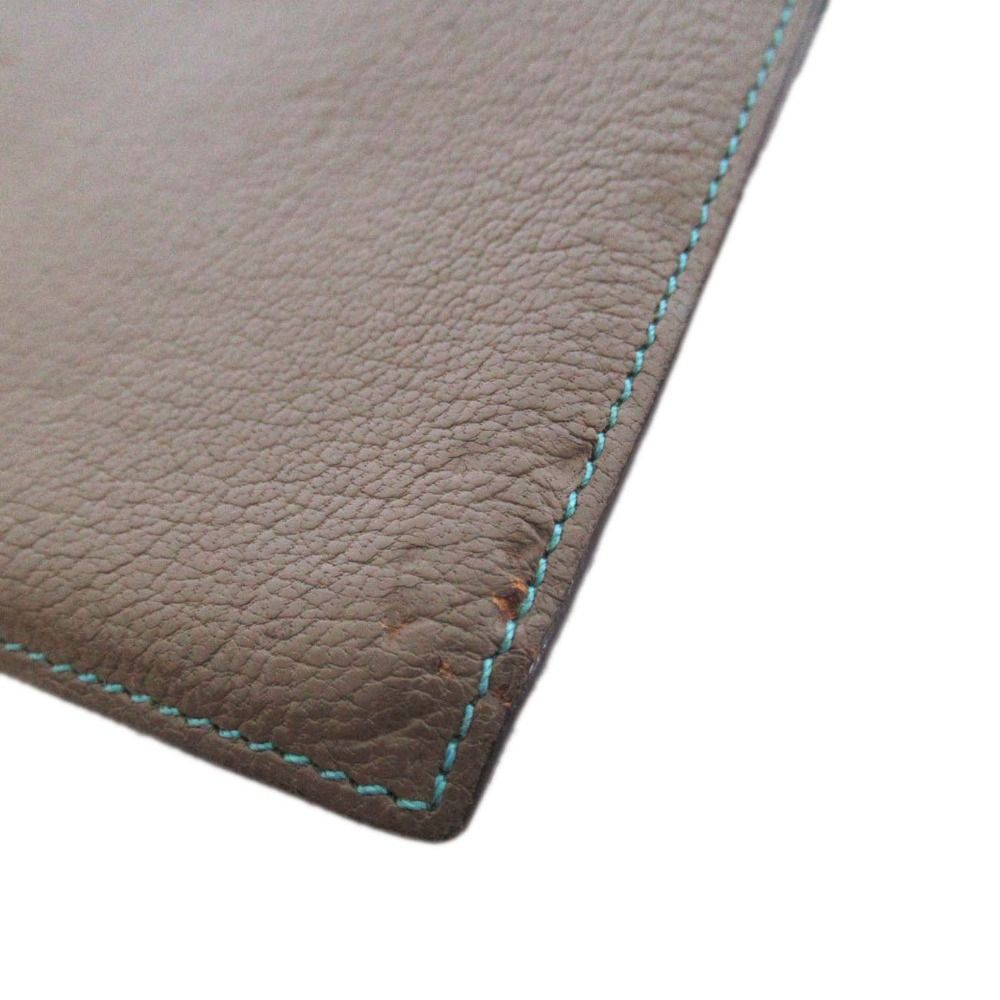 HERMES エルメス アジェンダ ヴィジョン 手帳カバー □O刻印 グレー  