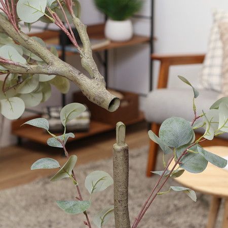 フェイクグリーン ユーカリ 150cm ジョイント グリーンライフ 室内ガーデン 観葉植物 人工植物 4号鉢対応 水やり不要 手入れ簡単 リラックス空間 鉢植えタイプ お手入れ簡単フェイクグリーン ユーカリ Mサイズ(150cm) お手入れ簡単