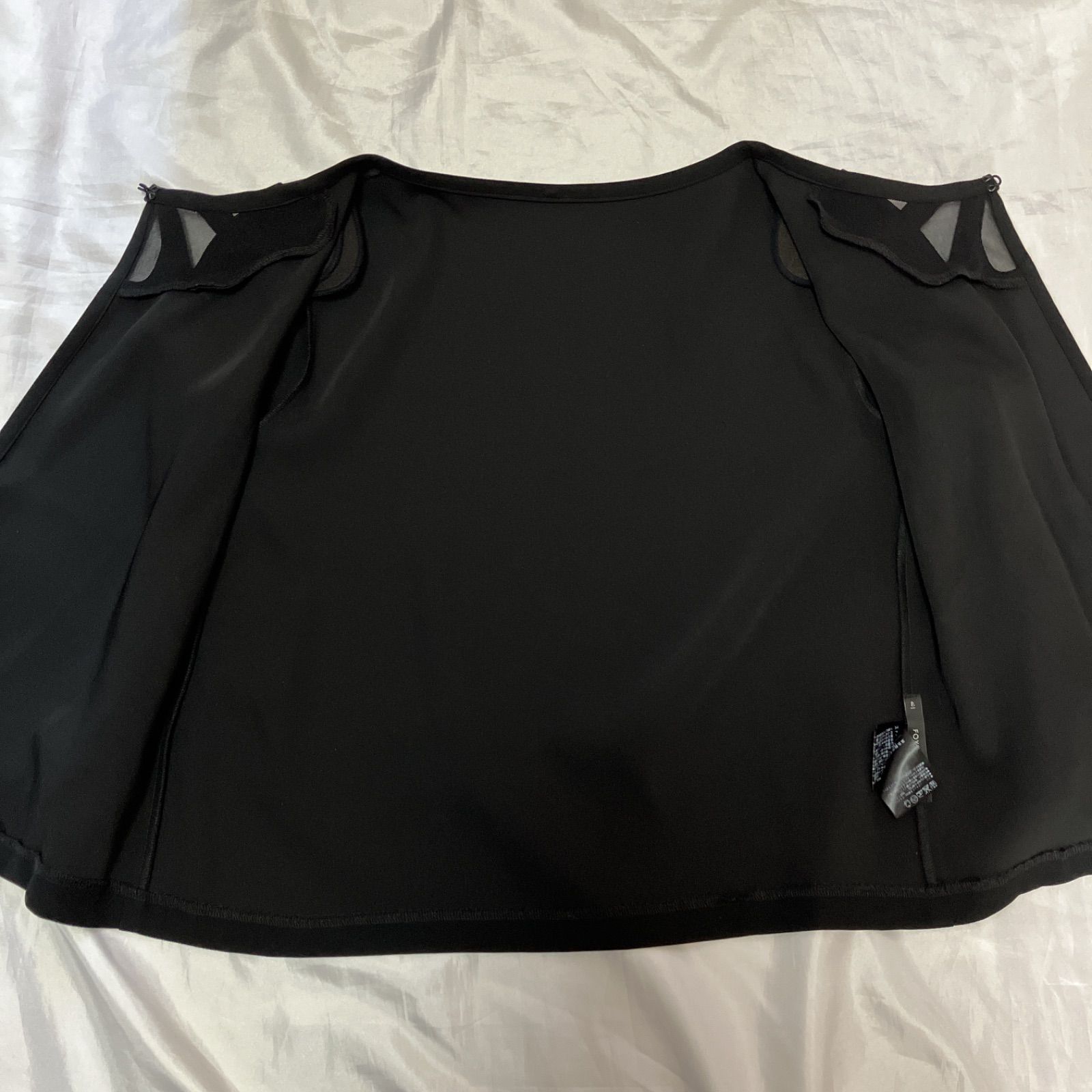 FOXEY NEW YORK ジャケット カーディガン ボレロ ブラックサイズ
