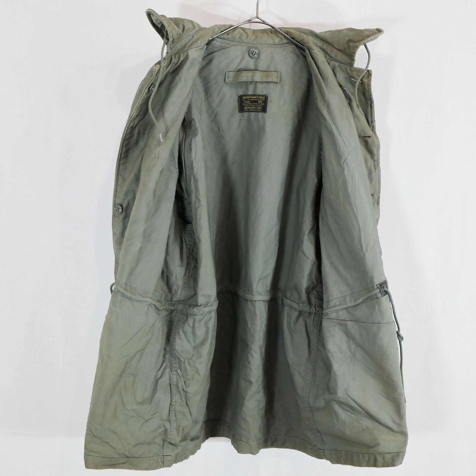 60s 米軍実物 US.AIR FORCE キャトルジャケット MIL-J-4883A 黒タグ 