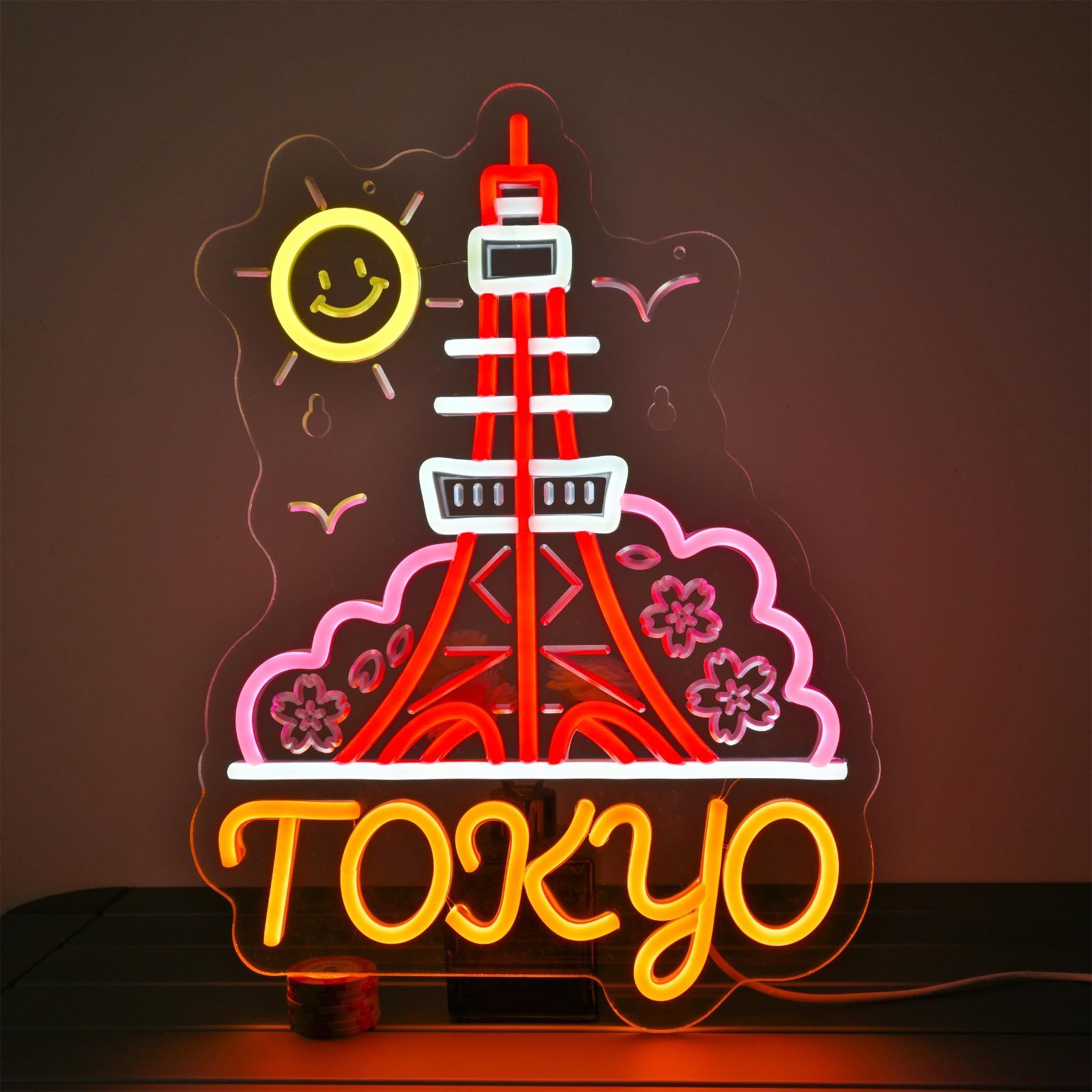 N ever give up ネオン管ネオンサインインテリア LED ネオンライト 店舗用 ネオン LED 英語 文字 Never give up 励まし